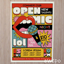 Comedy Club Open Mic Poster logo
