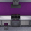 Purple & White Rectangular Kitchen logo