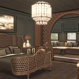 Dark Meadows Bedroom