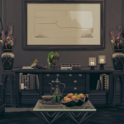 Elegant Dark Apartment