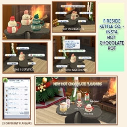 Fireside Kettle Co. - Hot Chocolate Add On Set | Traducción Español Por RoshySims