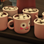 Hot Cocoa Tray with Freezer Bunny Mug logo