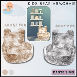 Kids Baby bear armchair logo