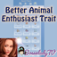 Better Animal Enthusiast Trait logo