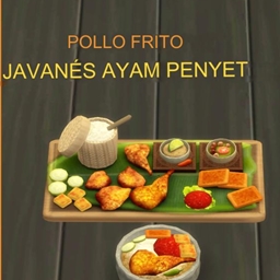 Javanese fried chicken by icemunmun Translation into Spanish