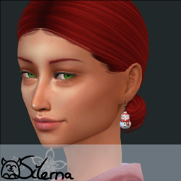 Snowman Earrings logo