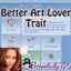 Better Art Lover Trait logo
