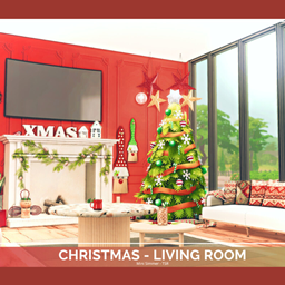 Christmas Living room - MS