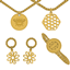 BE(E) HAPPY - accessory set logo