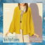 Child's Bowtied Collar Highwaist Pencil Skirt Shoulder Blouson Jacket logo