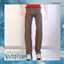 Front Seam Baggy Loose Naple Trousers logo