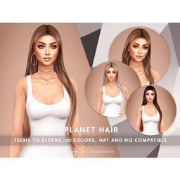 SONYASIMS - PLANET HAIR logo