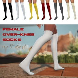 [MiliNiki] Overknee Socks logo