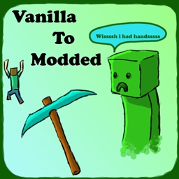 Vanilla to Modded logo