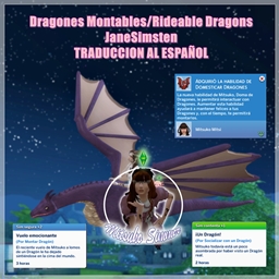 Dragones Montables/Rideable Dragons x JaneSimsten TRADUCCION AL ESPAÑOL