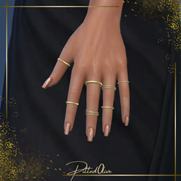 Left Stacked Rings - The Sims 4 Create a Sim - CurseForge