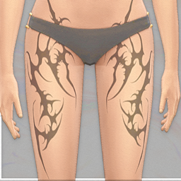 [SINSIM] Cybersigilism Tattoo Pack #2 - Virtual Vigil (Left Leg & Right Leg) logo