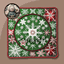 HQ Christmas Square Dance Rug #1 Samtuse963 logo