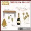 Festive New year set logo