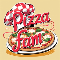 Splash Texts for Pizza Fam logo