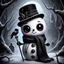 Goth Christmas Paintings logo