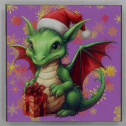 Christmas Dragon Paintings project image