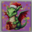 Christmas Dragon Paintings logo