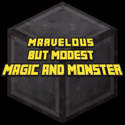 Marvelous but Modest Magic and Monster's  logo