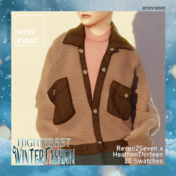 Male Child's Snap Button Winter Fleece Jacket with Mockneck Pullover