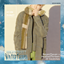 Child's Oversized Long Blouson Jacket with Fleece Scarf logo