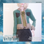 Girl's Vintage Tweed Fur Trim Pocket Jacket logo