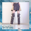 Girl's Fur Edged Mini Leg Warmer Skirt logo