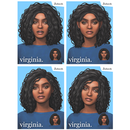 Virginia Hair Set - Gallery - The Sims 4 Create a Sim - CurseForge