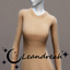 Collar Knit Dress Pastels & Neutrals logo
