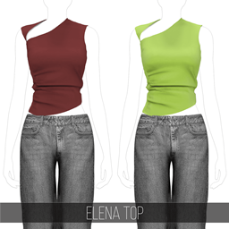 Fifthscreations - Elena women top logo