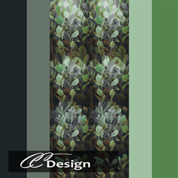 Timelessly elegant with green logo