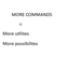 More useful commands logo