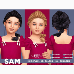 CasualSims - Sam Hairstyle Shorter - Children project image