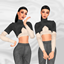 JESS LONG SLEEVE CROP TOP logo