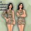 A SLEEVE MINI DRESS logo