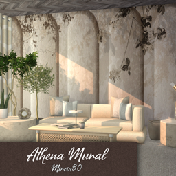 Athena Mural logo