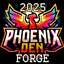 The Phoenix Den Pack 2025 logo