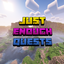 Just Enough Quests DISCONTINUED logo