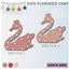 Kids deco Flamingo lamp logo