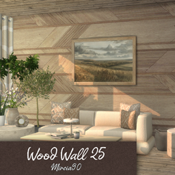 Wood Wall #25