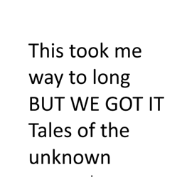 Tales of the Unknown + guns logo