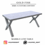 GoldFish Marble Luxe Table logo