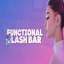 FUNCTIONAL LASH BARS  By WICKED PIXXEL Spanish Translation logo