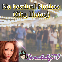 No Festival Notices (City Living)