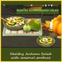 Roasted Acorn Squash Salad